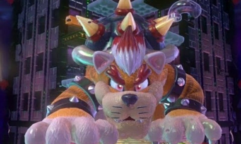 bowser's fury cat mario