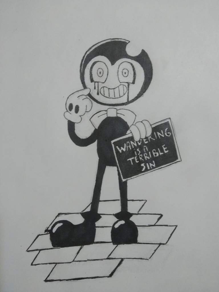 ~WaNdErInG iS a TeRrIbLe SiN~ | Bendy and the Ink Machine Amino