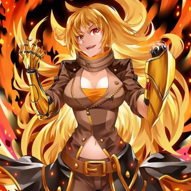 yang xiao long statue