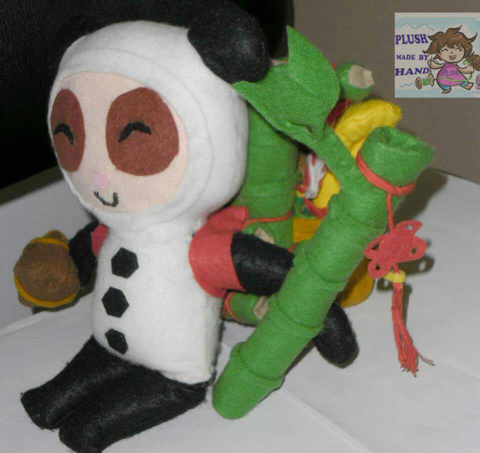 panda teemo plush