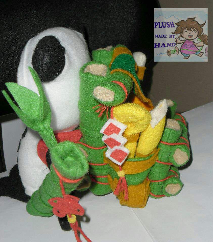 panda teemo plush