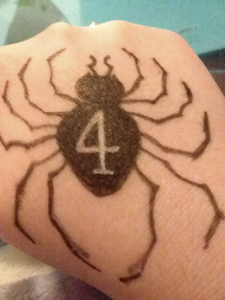 Hunter X Hunter Feitan Spider Tattoo