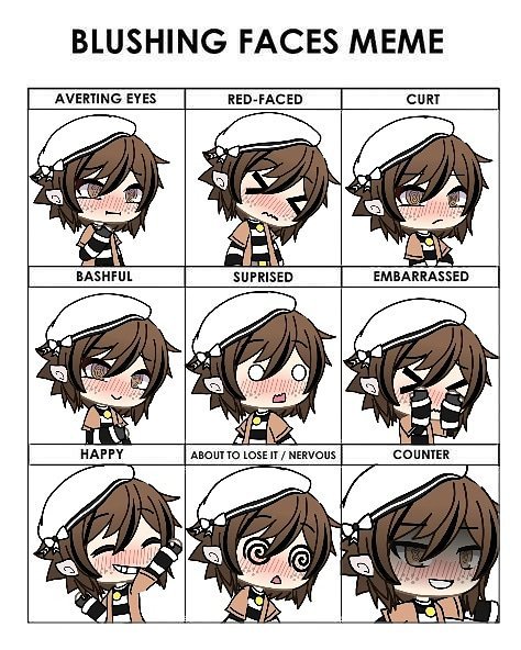 Blush meme | Gacha-Life Amino