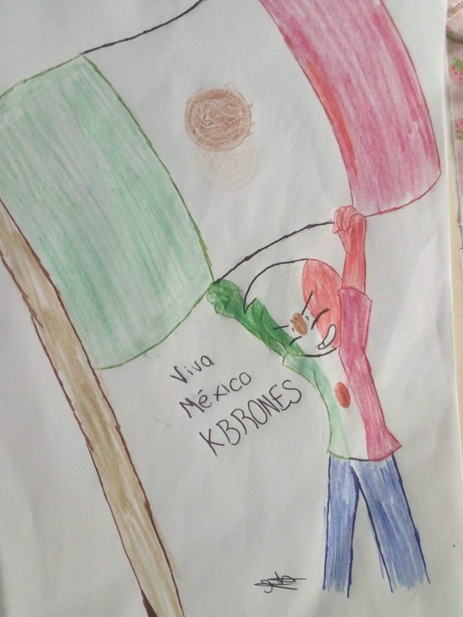 Dibujo de México (Especial 15 y 16 de septiembre) || hecho rapido ozivb |  °• CountryHumans •° Amino