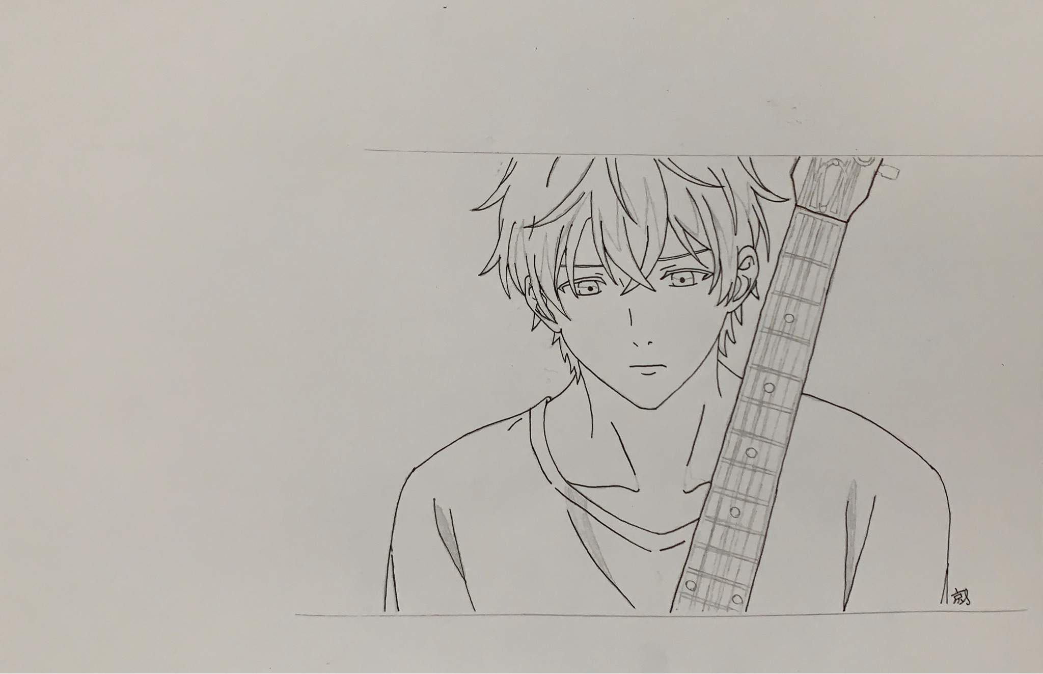 Sato Mafuyu Fan Art by: Kyo | 🎸 GIVEN 🎸 Amino