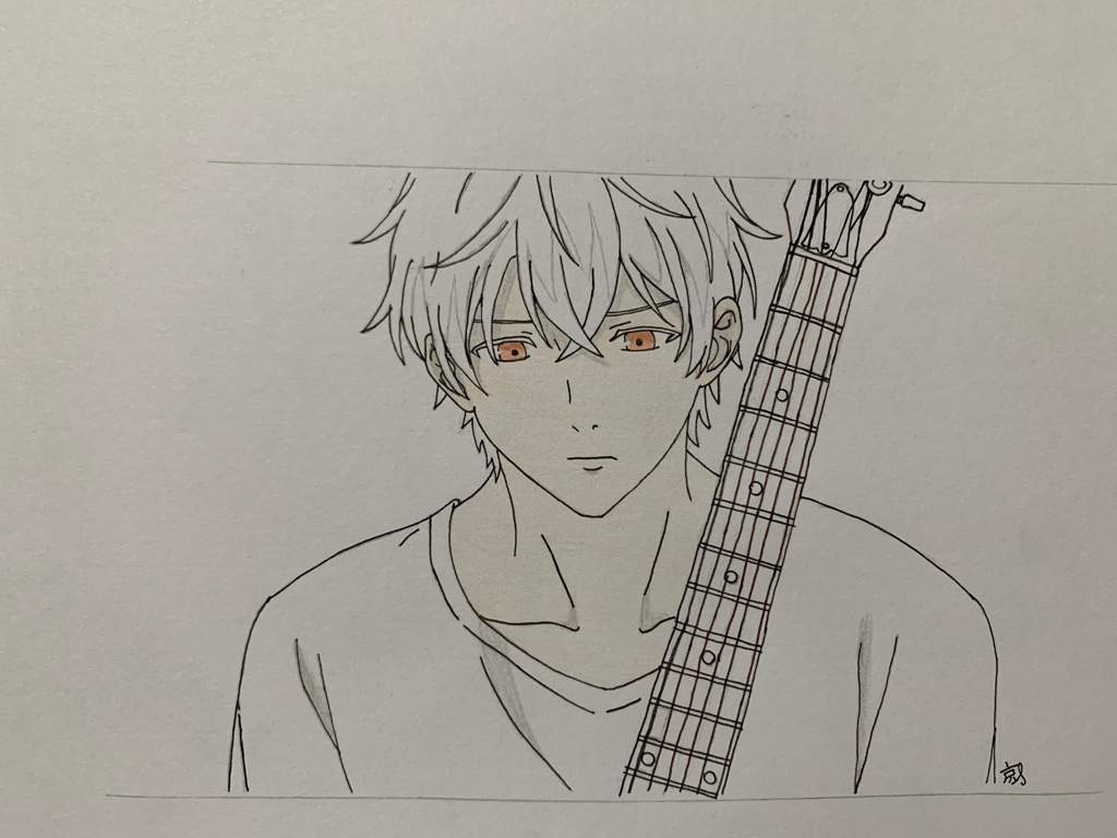 Sato Mafuyu Fan Art by: Kyo | 🎸 GIVEN 🎸 Amino