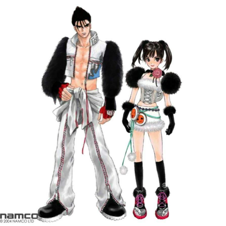 Jin and Xiaoyu panda style clothes | Tekken Amino Amino