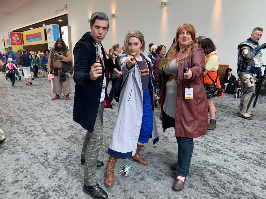 Thirteen cosplay at RCCC 2019/Christopher Eccleston & Billie Piper ...