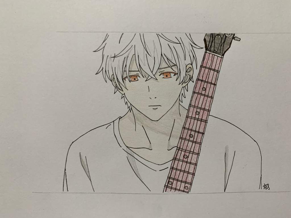 Sato Mafuyu Fan Art by: Kyo | 🎸 GIVEN 🎸 Amino