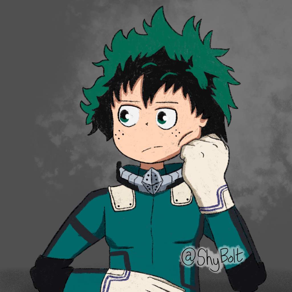 Deku That I Drew A While Ago 💚 Beginner Artist Amino