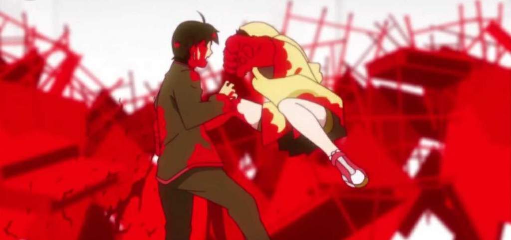 Bakemonogatari Araragi Manga Vs Anime Monogatari Amino