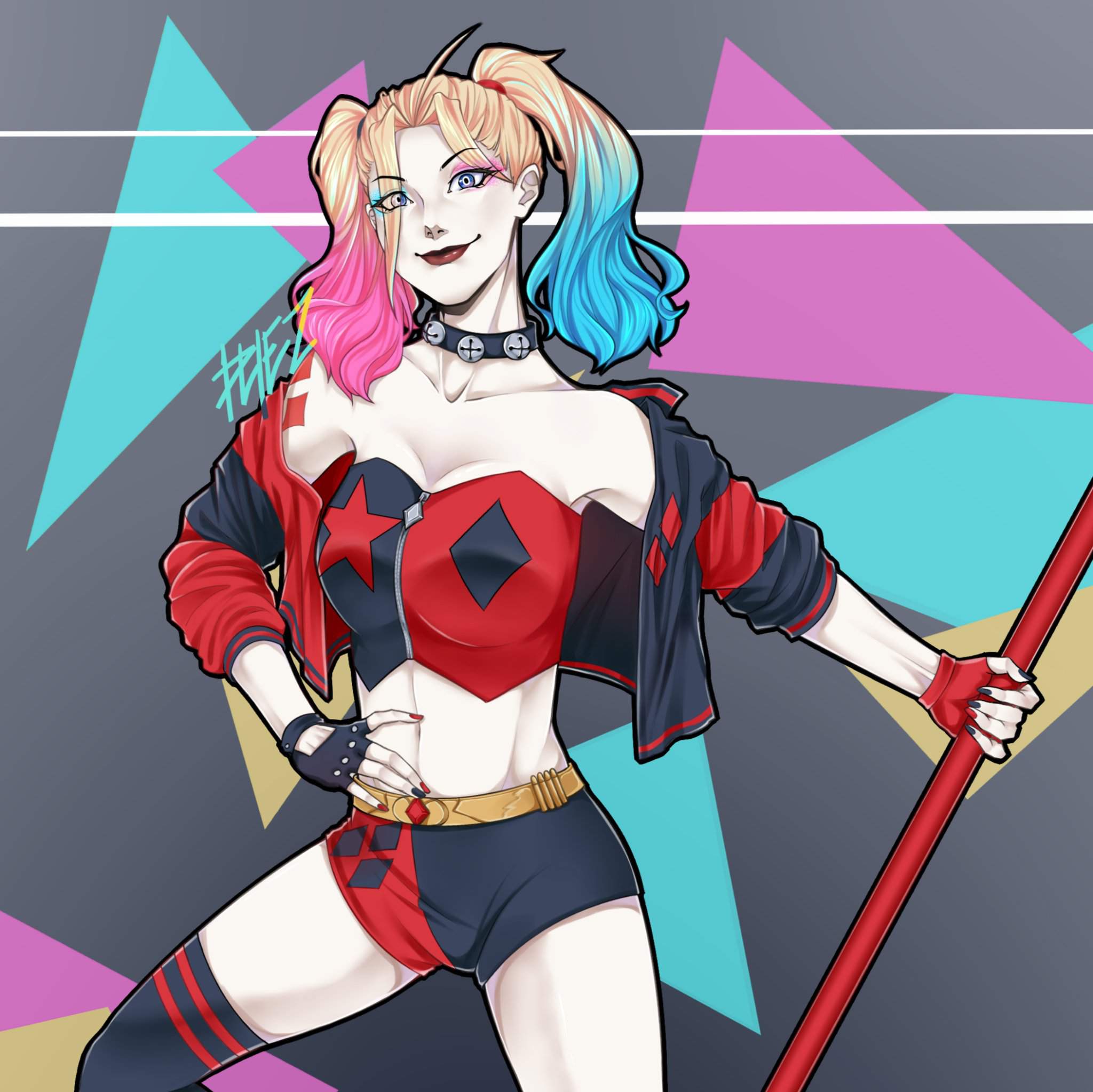 Harley merlin fanart