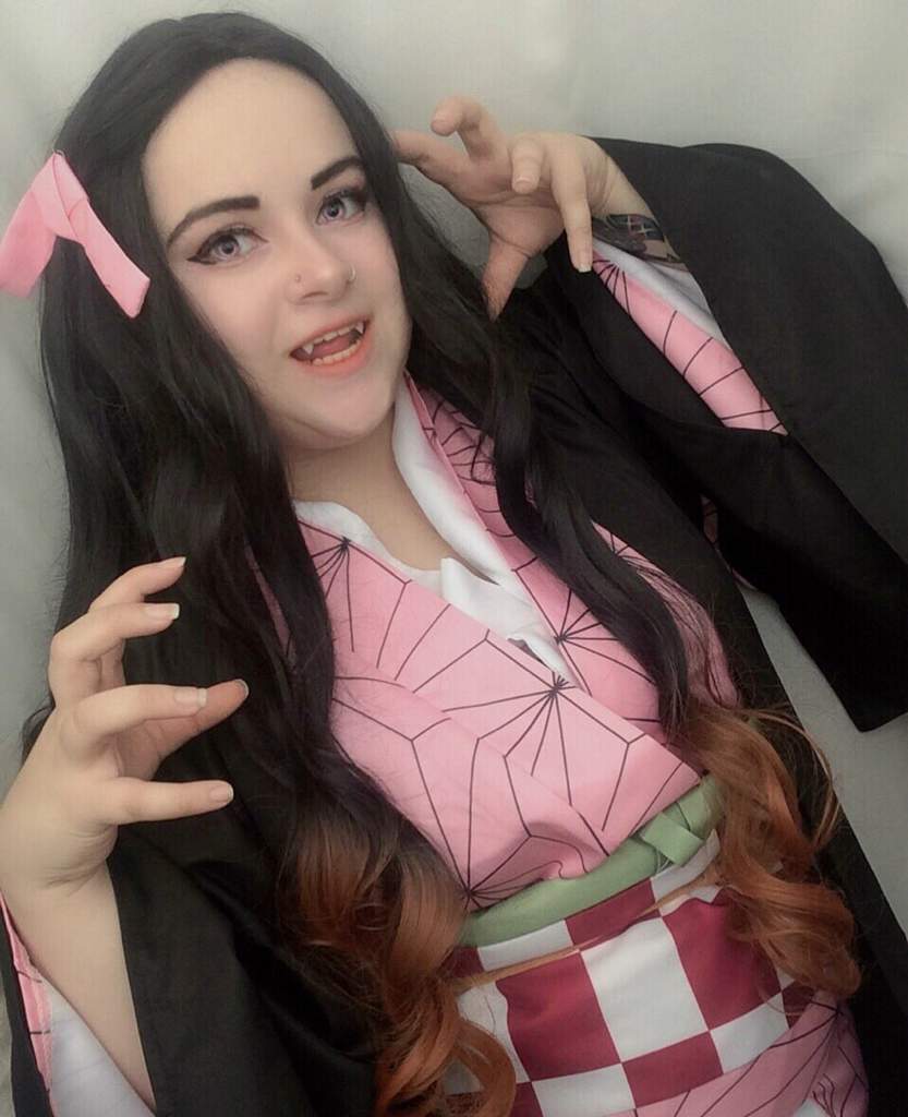 Nezuko Cosplay Demon Slayer Kimetsu No Yaiba Amino 8010