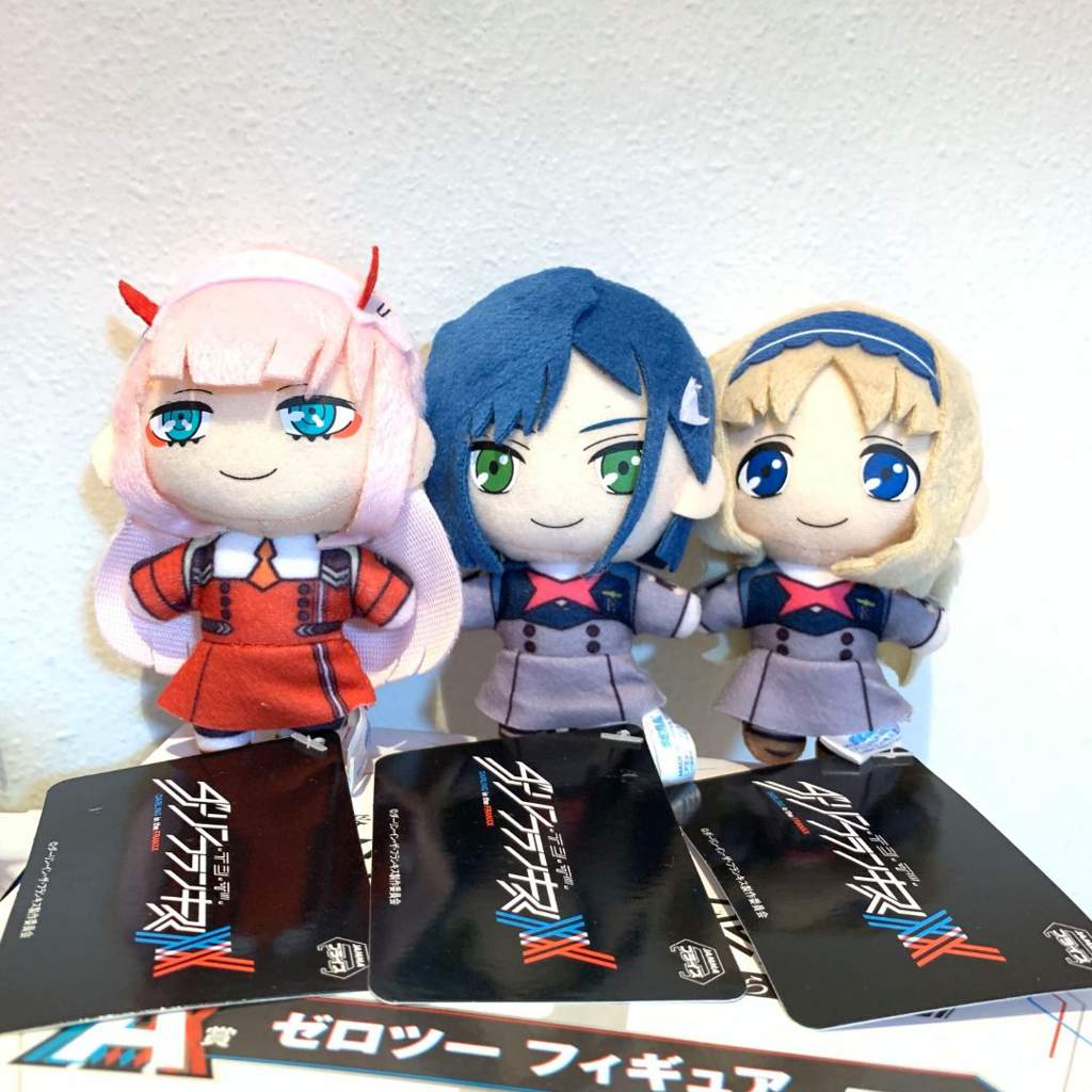 darling in the franxx plush