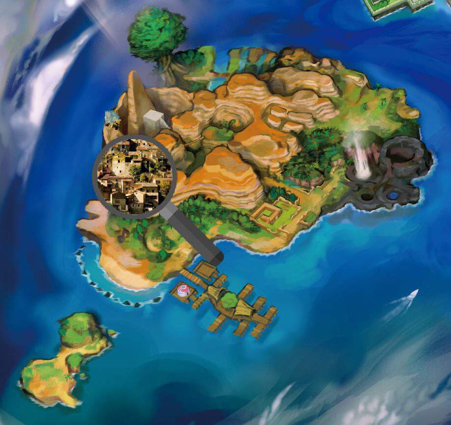 Pohāku town -a pokemon village- | Pokémon Amino