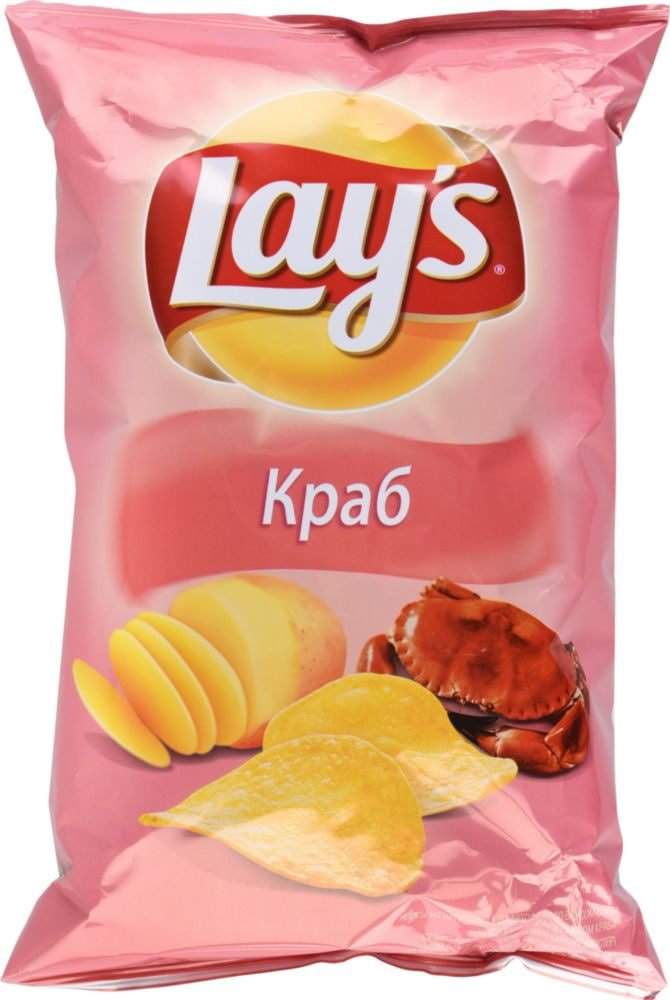 Чипсы lay's краб