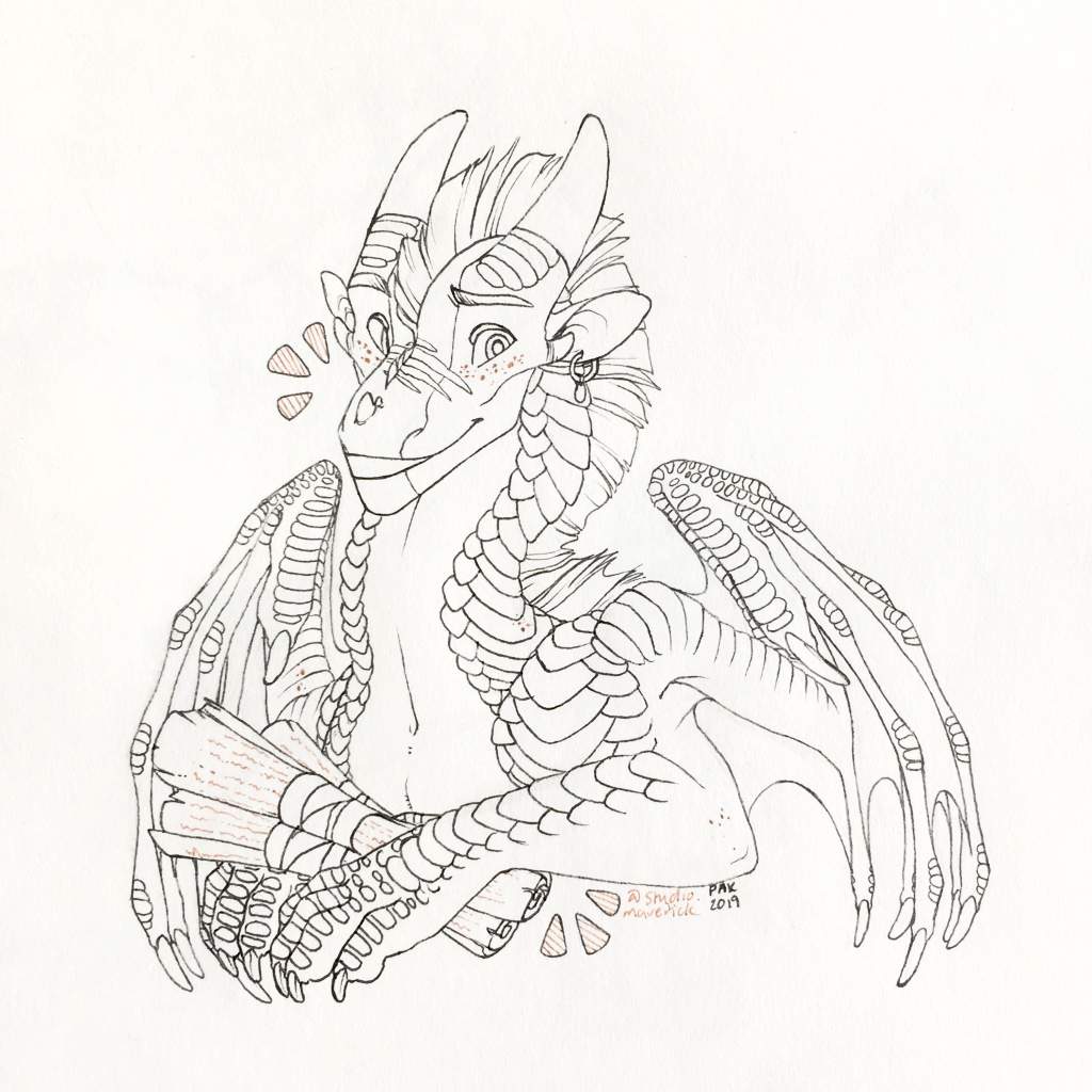 Wings Of Fire Qibli Coloring Pages Coloring Pages