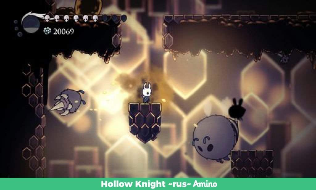 Карта улья hollow knight