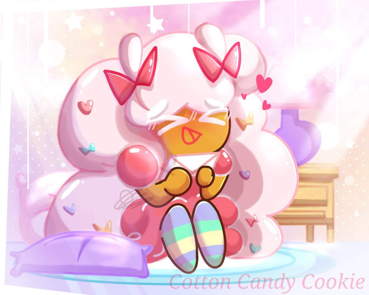 Cotton candy cookie | *Cookie Run* Amino