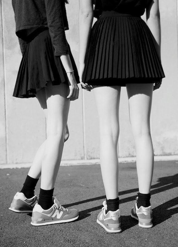 Юбки для худых ног девушек