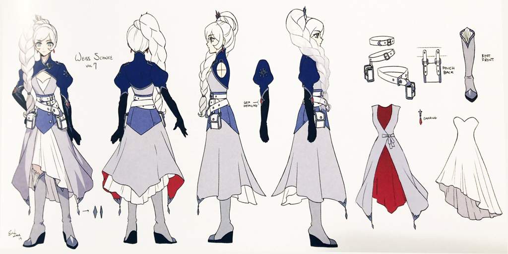 RWBY Volume 7 Outfit Concept Art Revealed! 