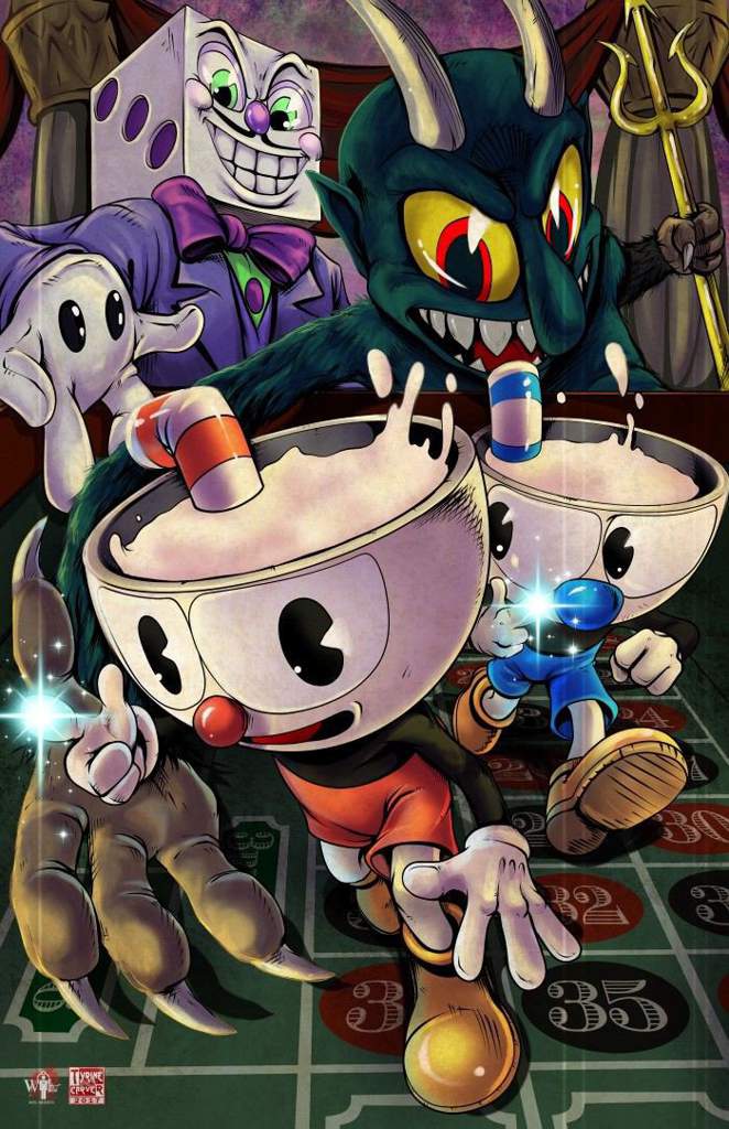 Cuphead обои на рабочий стол