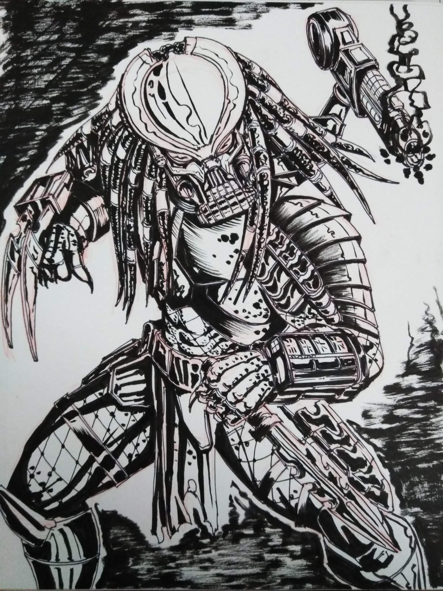 The Predator fanart | Art Amino