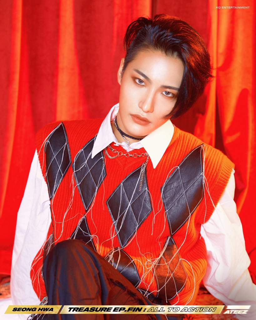 ATEEZ TREASURE EP.FIN : All To Action Concept Photos 1&2 (SEONGHWA ...