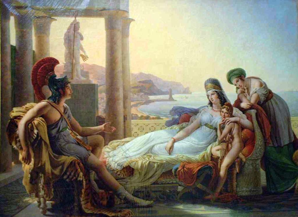 Por que Juno está zangado com Aeneas?