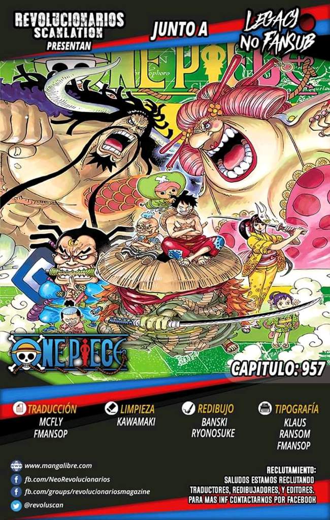 Capitulo 957 Wiki One Piece Amino