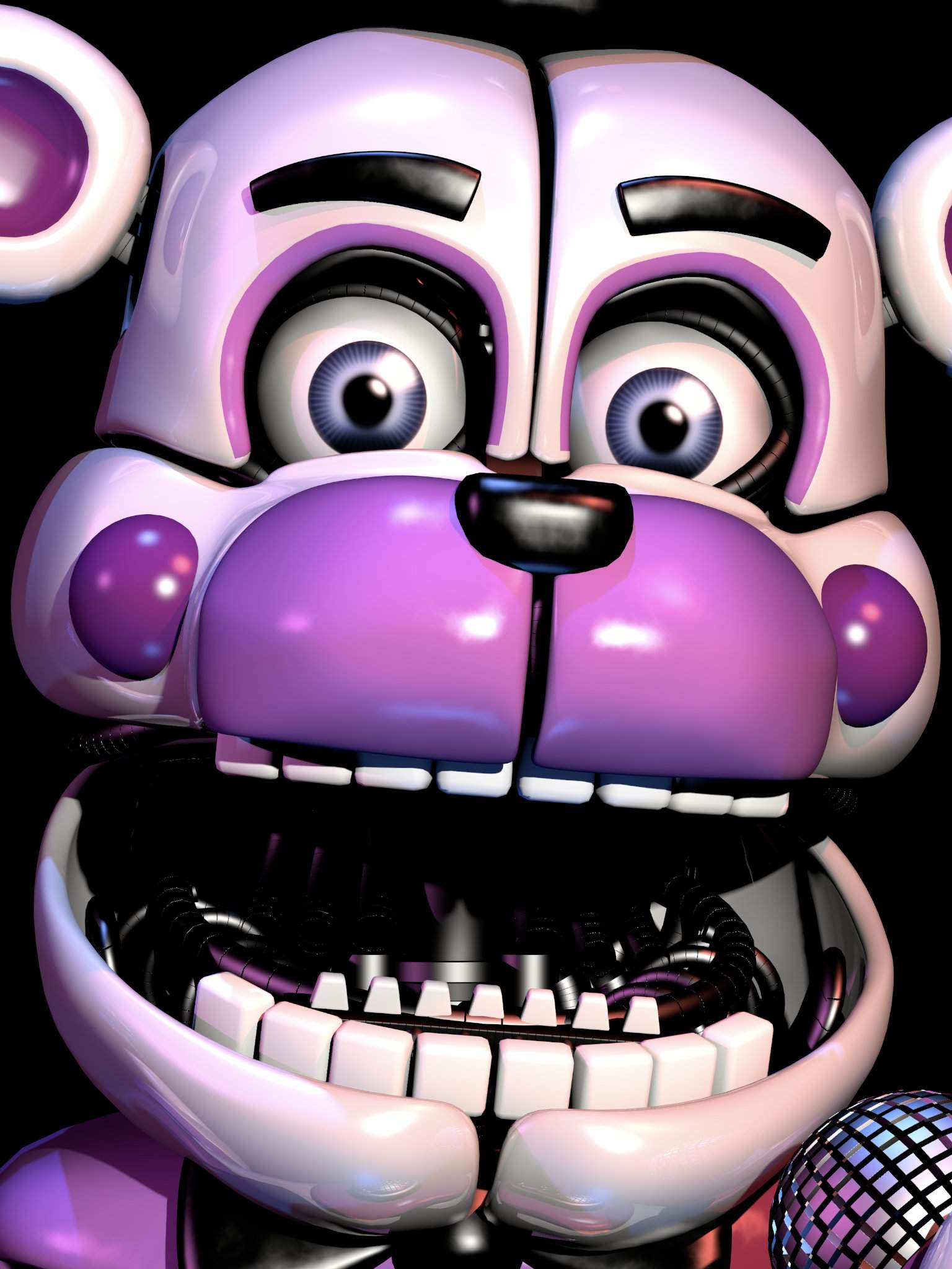 Blender/FNAF] Molten Freddy UCN icon recreation by RazvanAndrei123