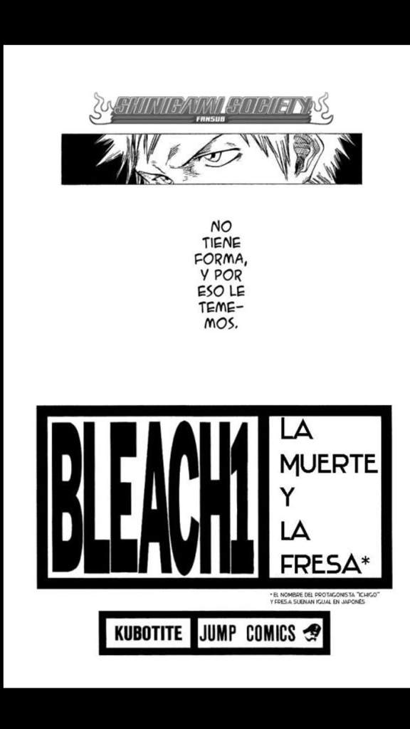 Bleach||• Capítulo 1 parte 1 | Wiki | •Anime®• Amino