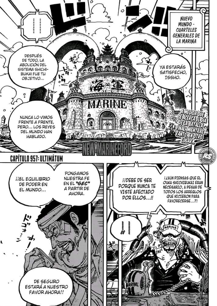 One Piece Manga 957 One Piece Amino