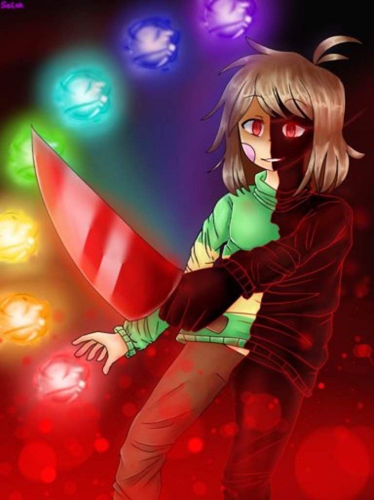 Glitchtale Chara Wallpaper