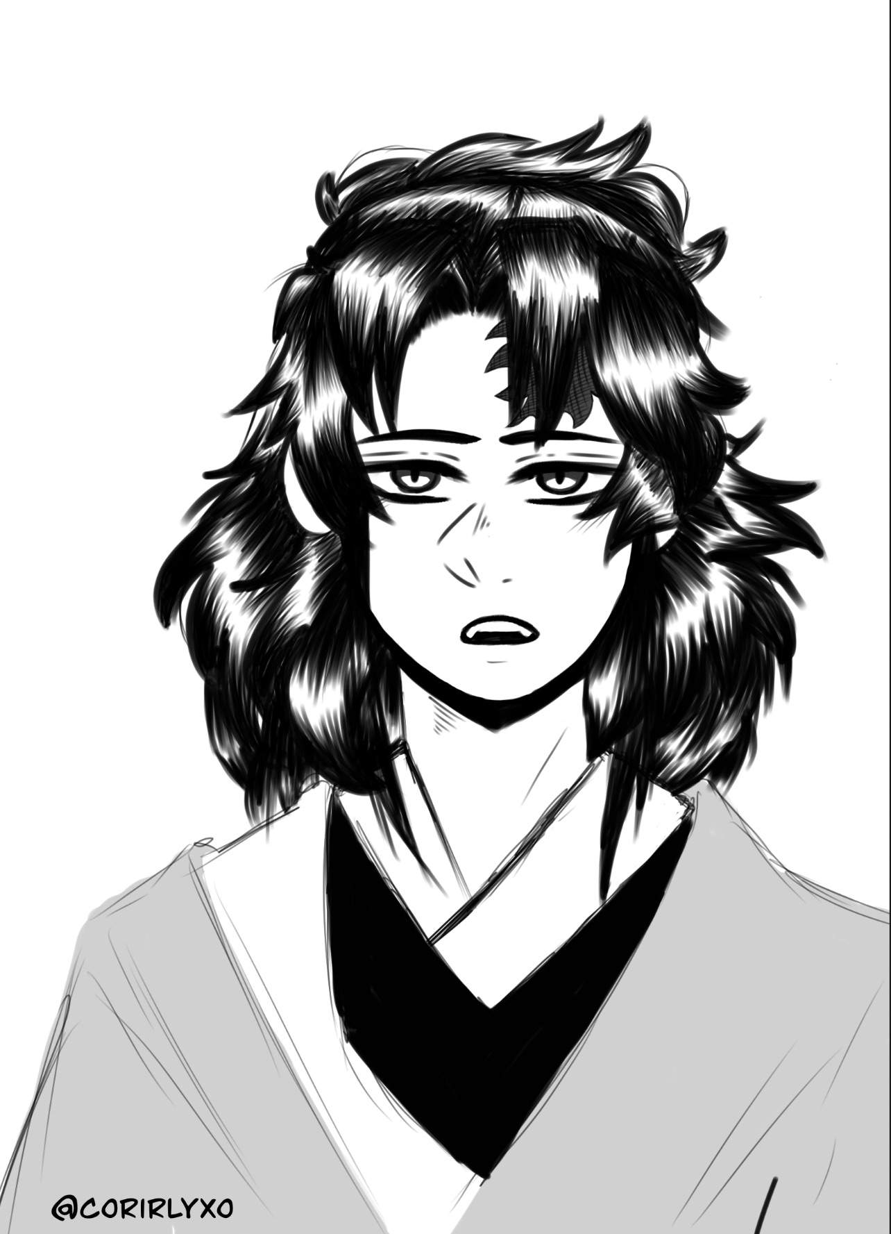 Kokushibou doodle | Demon Slayer: Kimetsu No Yaiba Amino