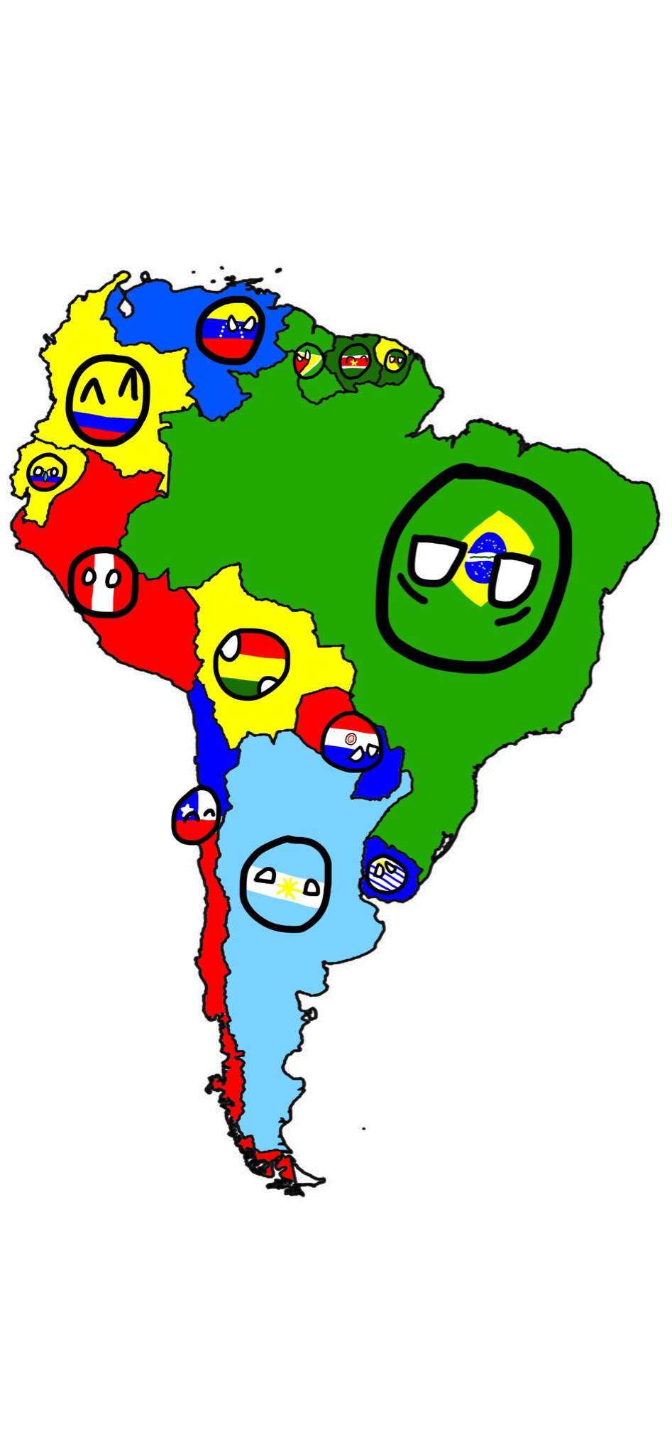 South america | Polandball Amino