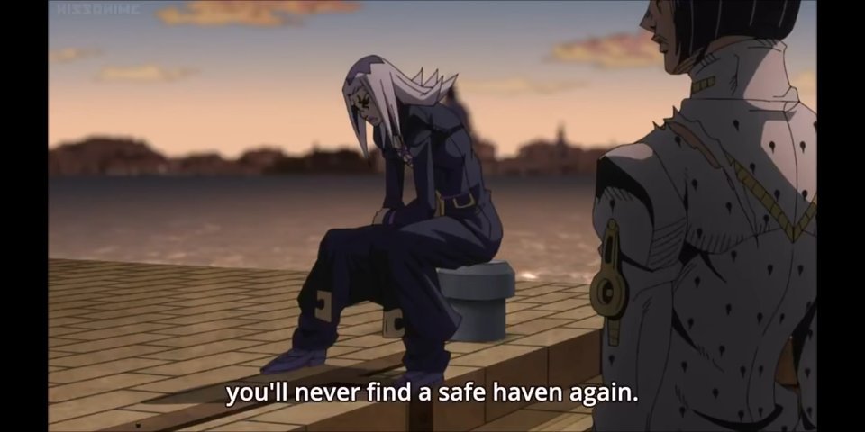 The boat scene. | JoJo Amino Amino - Why Didn't Fugo Get On The Boat