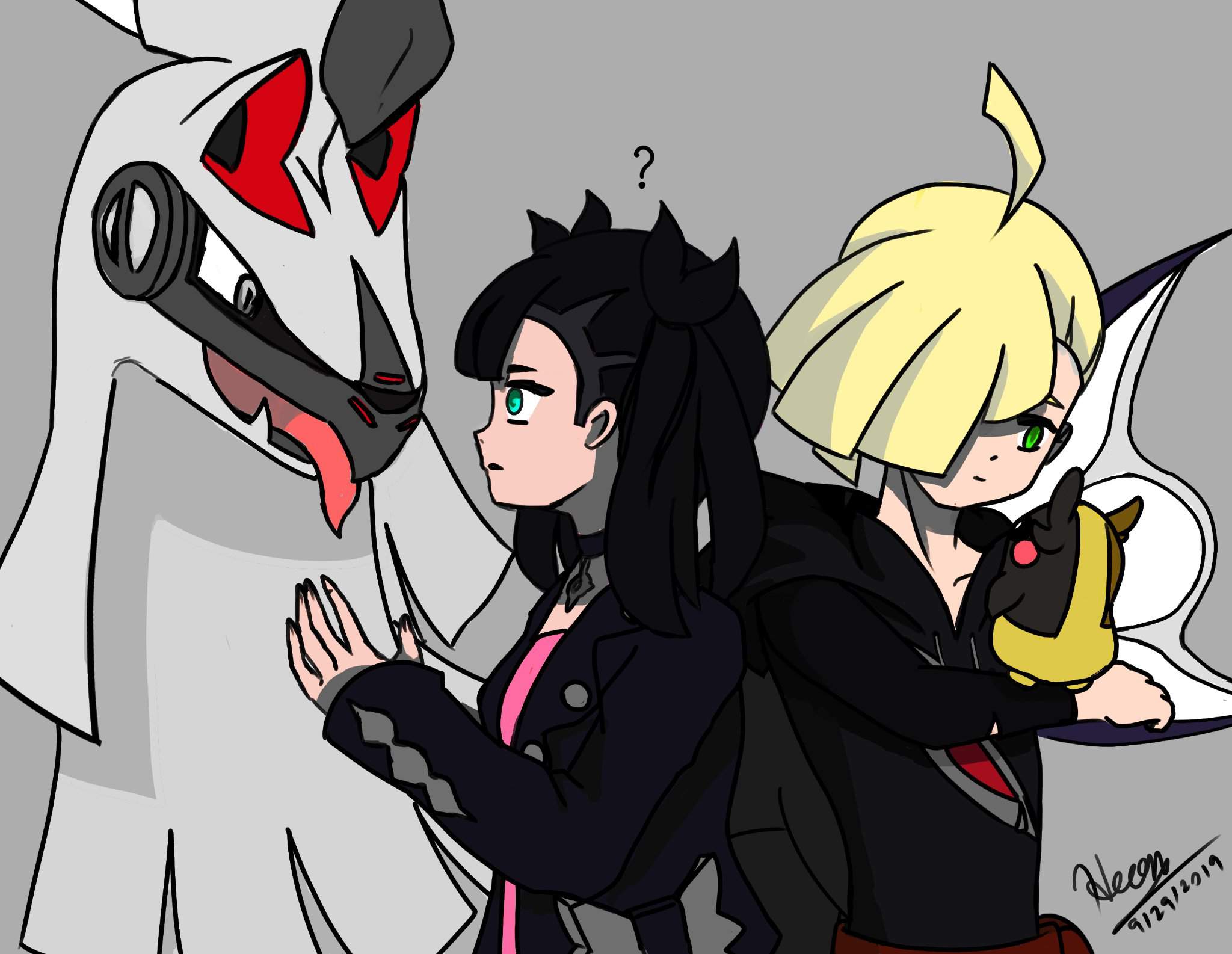 Marnie and Gladion, Silvally and Morpeko | Pokémon Amino