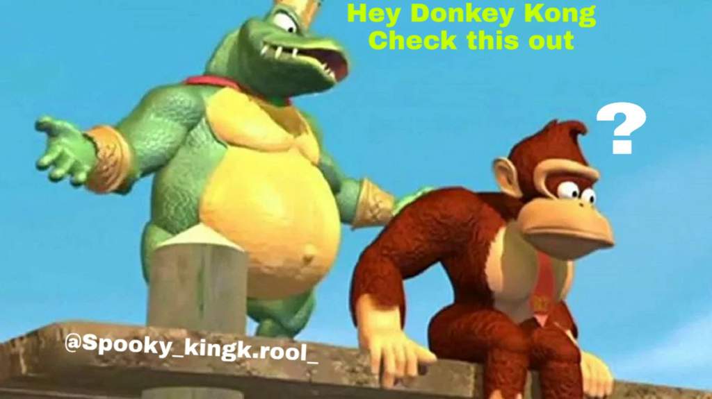 Donkey Kong Meme Mario Amino