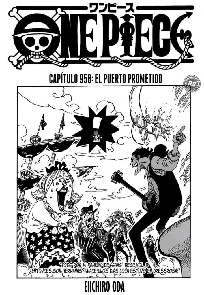 One Piece Manga 958 One Piece Amino