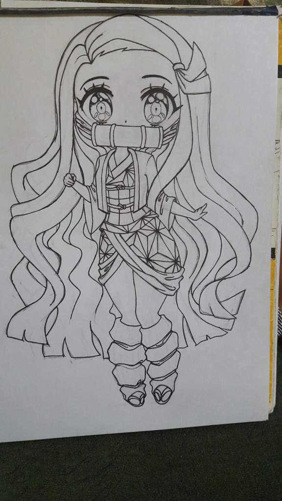 Anime Coloring Pages Nezuko - Coloring and Drawing