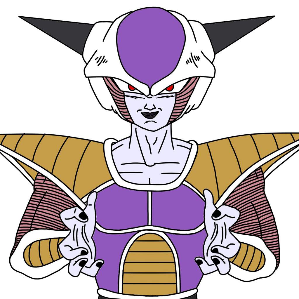 Just a Frieza Drawing for The Frieza-Week | DragonBallZ Amino