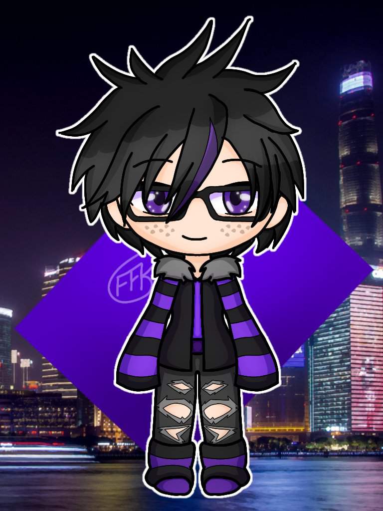 Front facing Kaiden | Gacha life edits• Amino