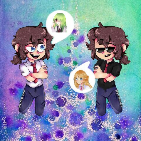 Un pequeño edit hecho por mi, fred x joy y freddy x cami | FNAFHS Amino ...