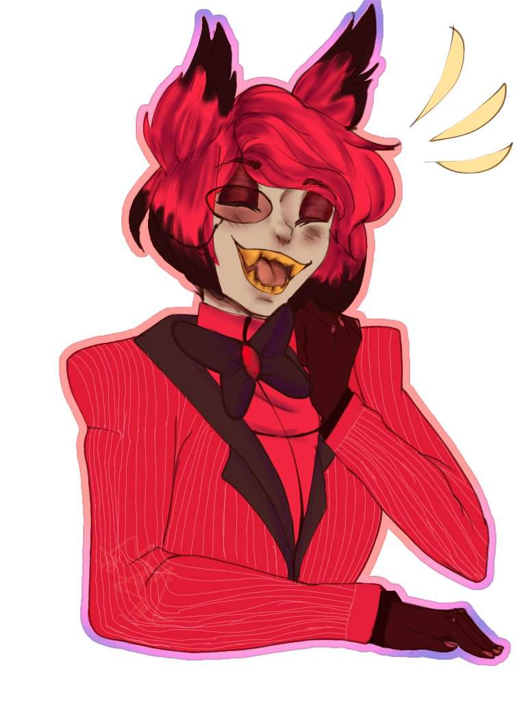 Alastor smiling | Hazbin Hotel (official) Amino