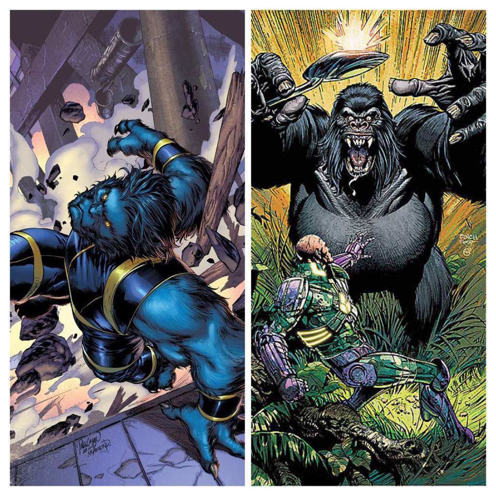 The Beast Versus Gorilla Grodd | Comics Amino