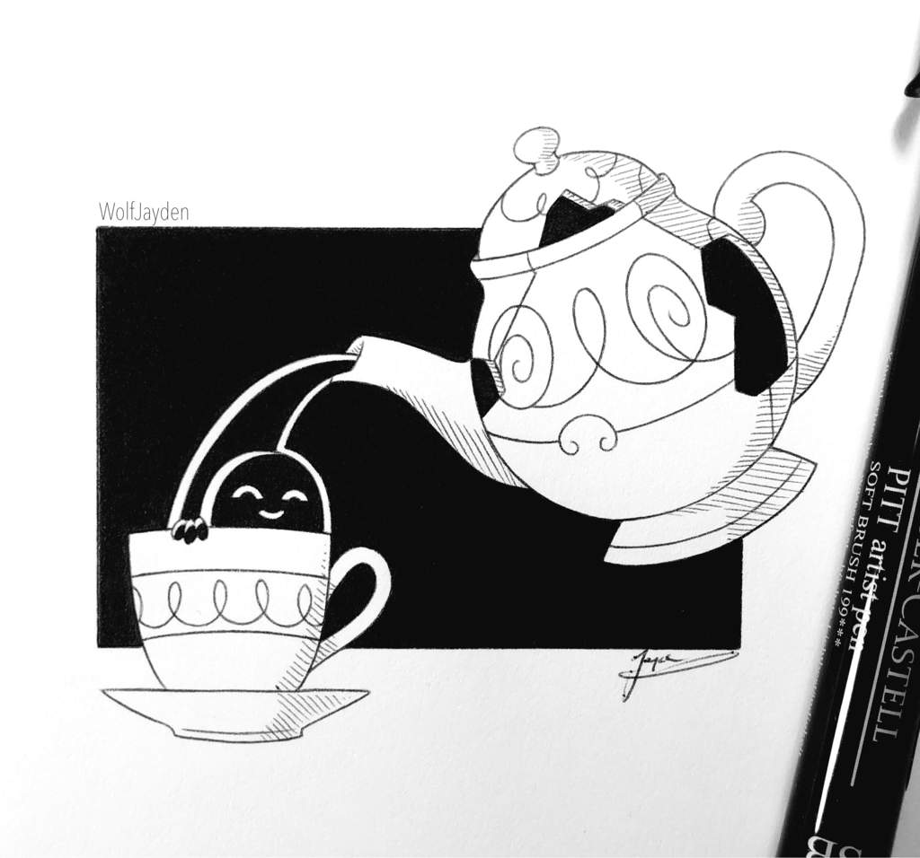 Inktober Day 8 Frail
