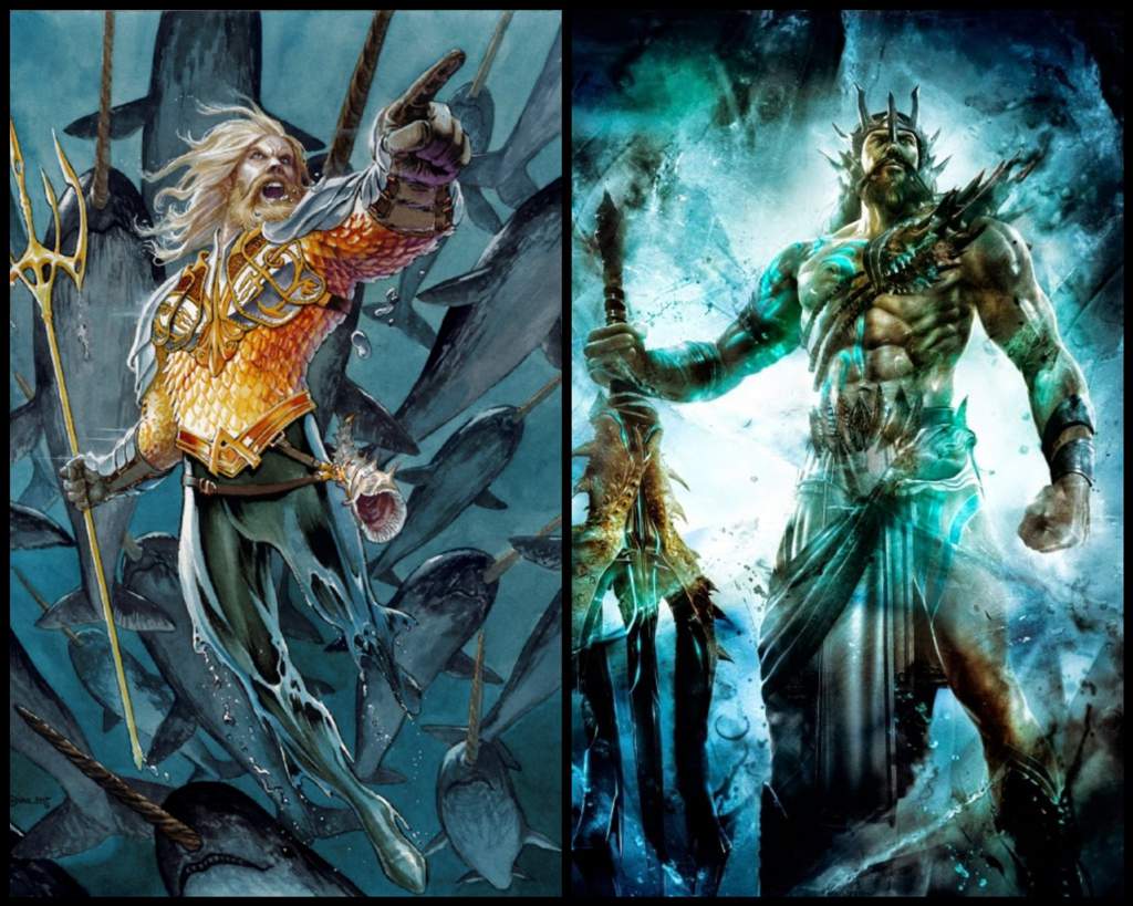 Aquaman Vs Poseidon Battle Arena Amino Amino