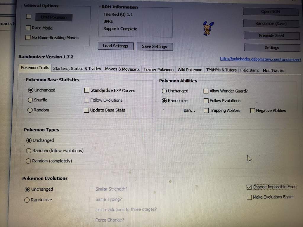 pokémon fire red randomizer nuzlocke