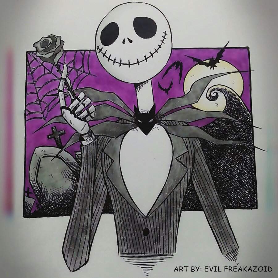 × Nova arte finalizado | Jack o Esqueleto × | °Desenhistas Do Amino° Amino